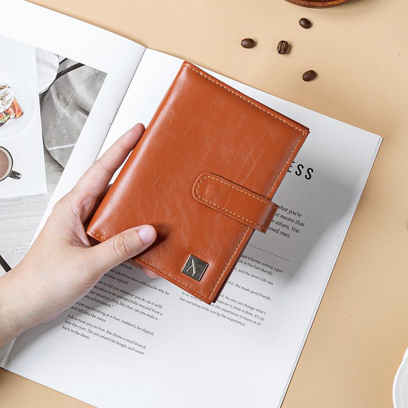 Travel Essential: RFID Blocking Passport & Document Organizer Wallet