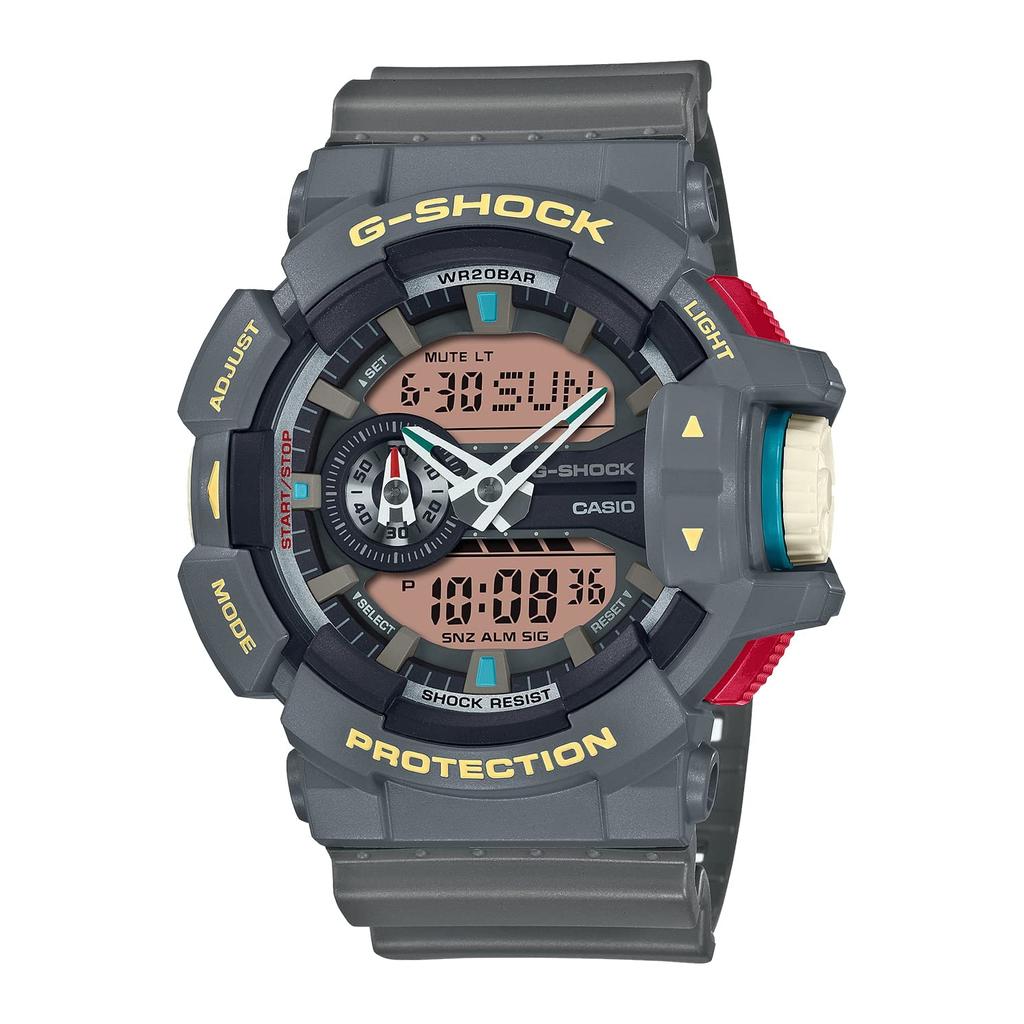 Casio Men's G-Shock GA-400PC-8AJF Watch, Vintage Gray Color, Authentic Japanese Model