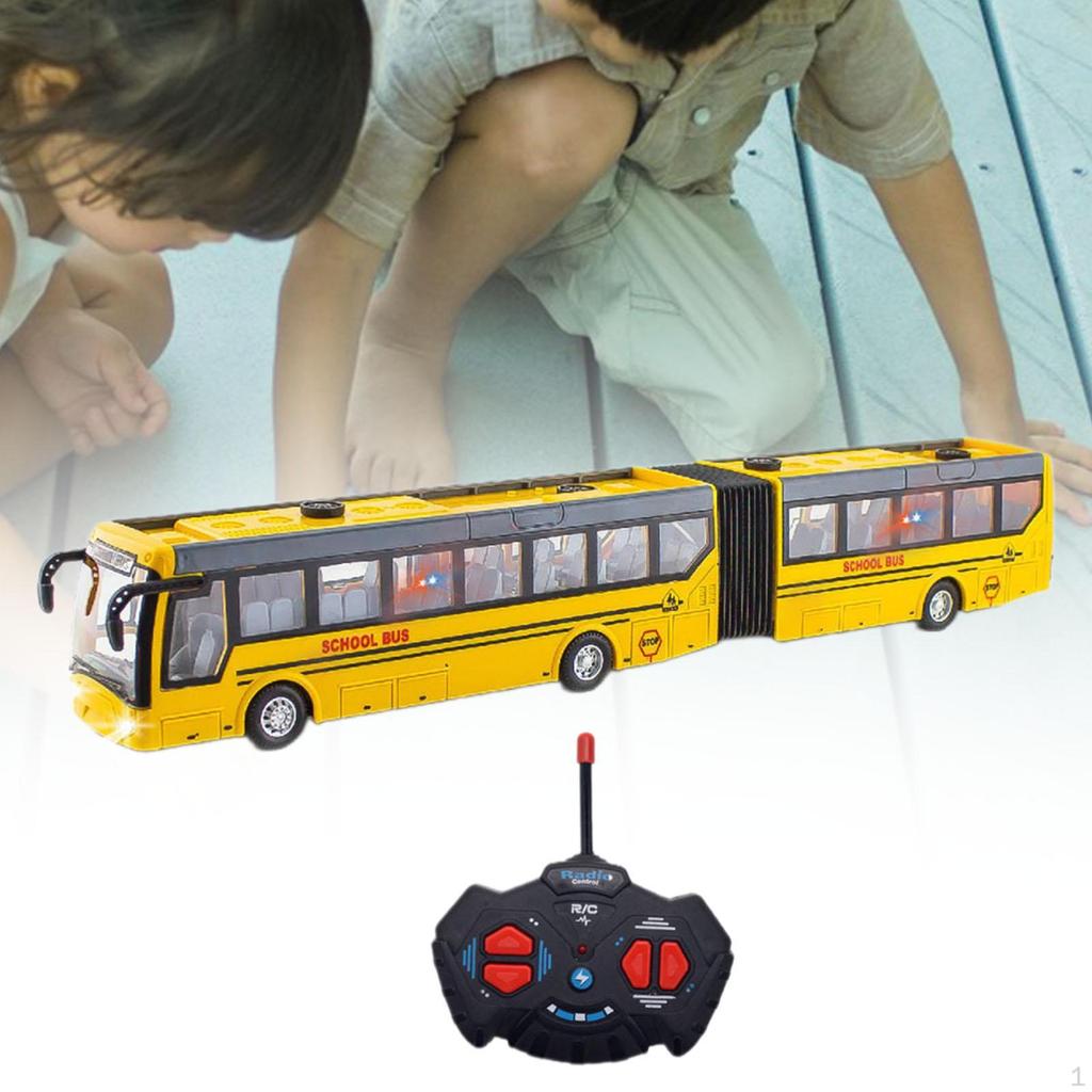 Пульт дистанционного управления Play Bus Radio 1/32 Реалистичные огни 27 МГц Электронная школа грузовиков