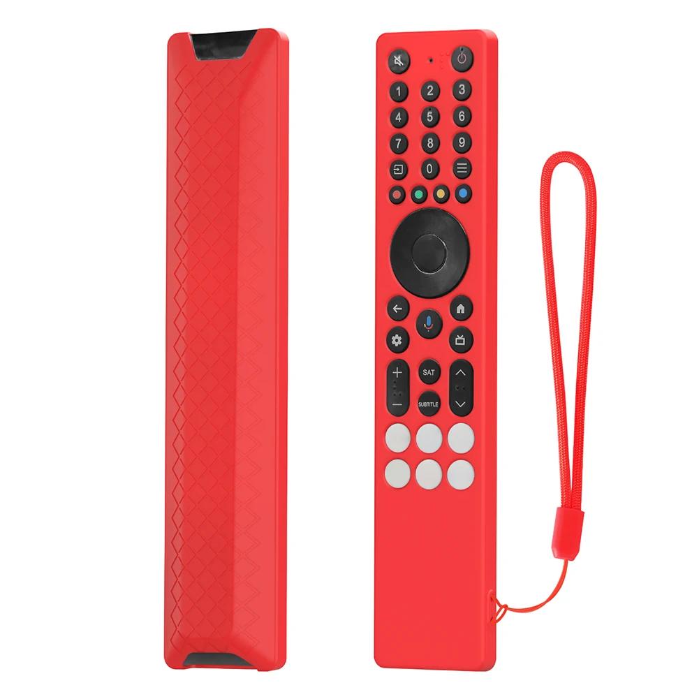 For TCL RC833A Silicone TV Remote Case for Smart TV TCL Remote Control Protection Cover Drop-Proof RC Cover TV Supplies Tool