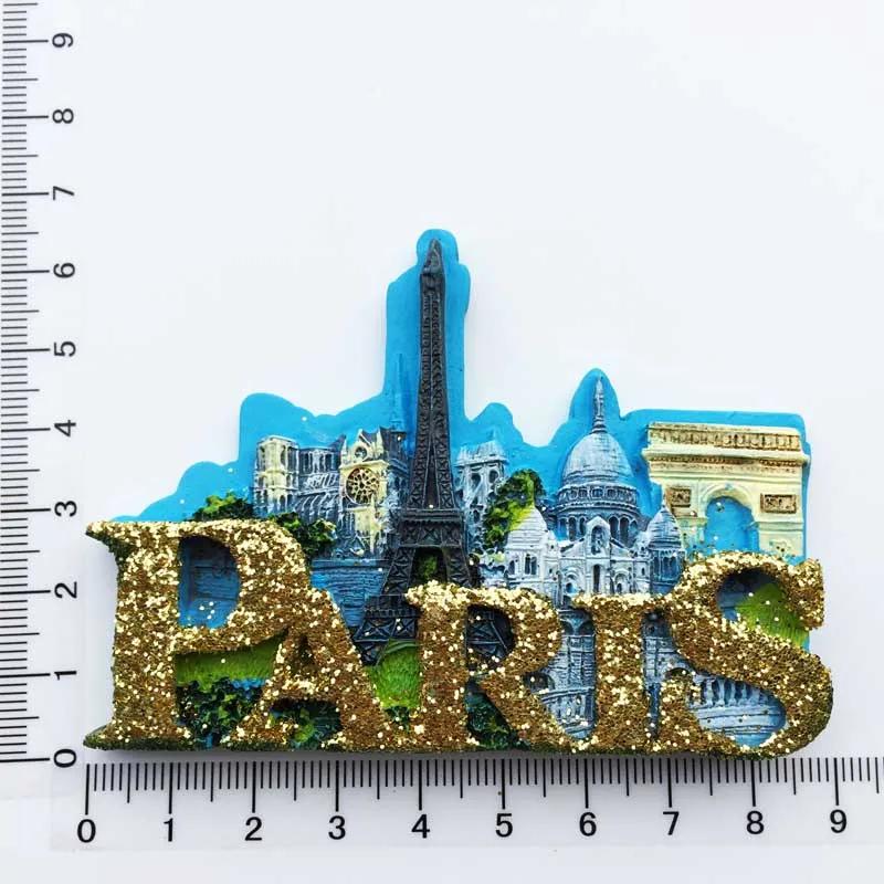 France Travelling Fridge Stickers Provence Menton Lyon Tourism Souvenirs Fridge Magnets Wedding Gifts Home Decoration Crafts