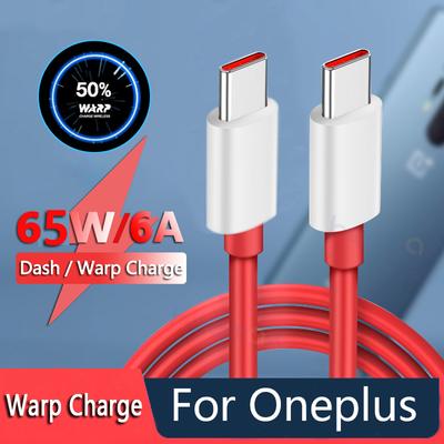 Для Oneplus 10T 5G 10 9 Pro 8T 8 T Warp Charge Type C-Type C кабель оригинальный 6,5A быстрая зарядка One Plus 8 7 Pro 7t 6t Dash Charging