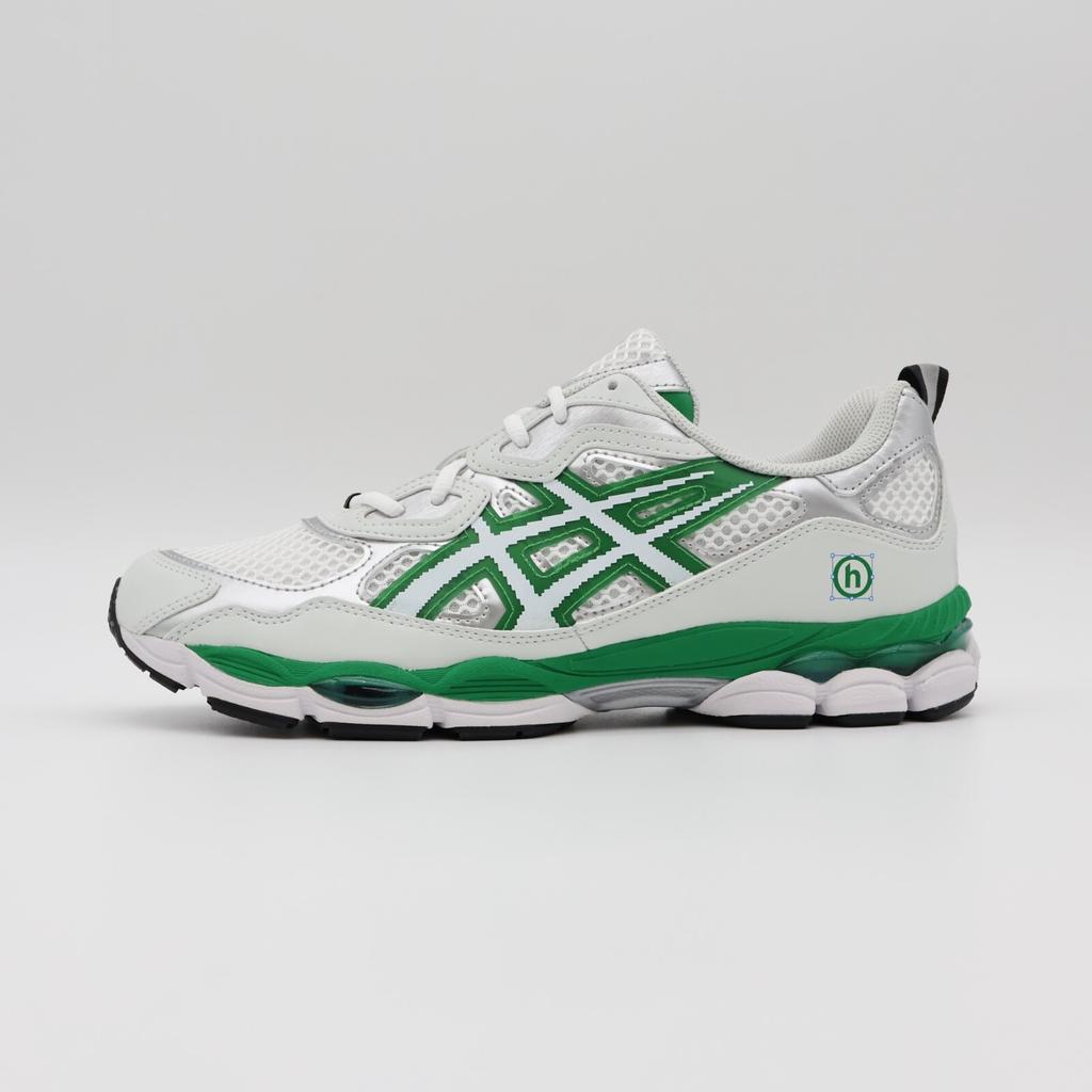 1201B001-100 Hidden NY Asics Gel-NYC Белый Зеленый (Мужской)