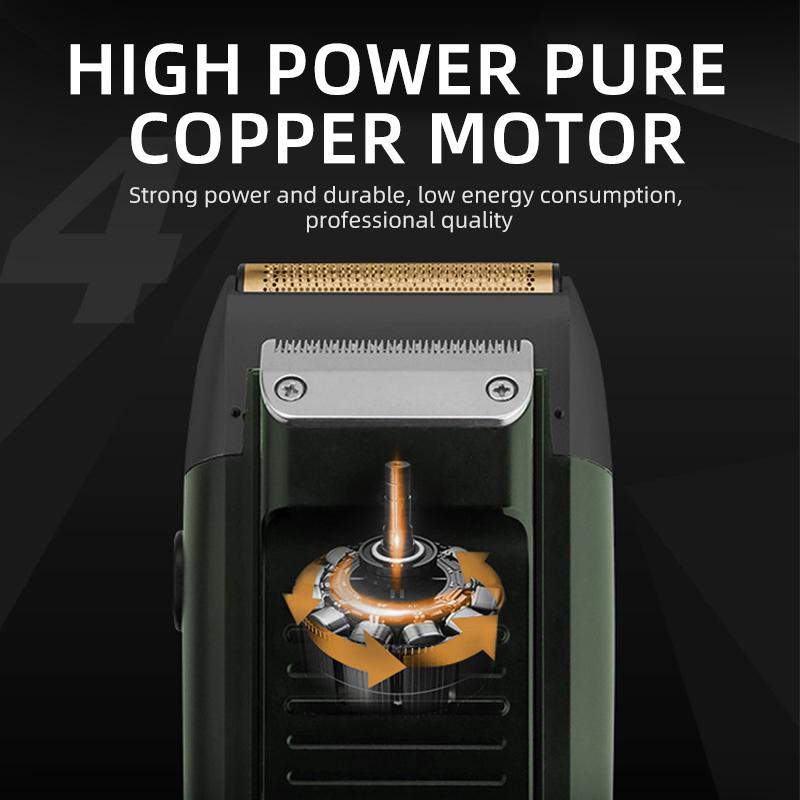 2 в 1 аккумуляторная электробритва с ЖК-дисплеем портативная беспроводная мужская возвратно-поступательная бритва триммер для бороды