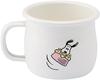 Эмалированная кружка Toyo Horo PEANUTS W12 x x, Белая, Размер прибл.. Д9.5 В7.5, SNJ-2312