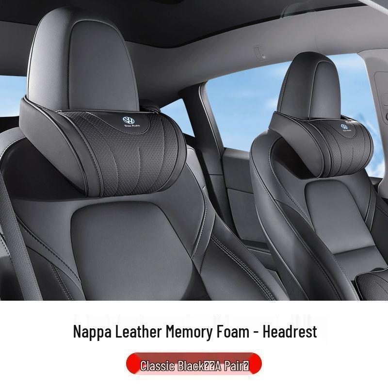 Volkswagen Lumbar Support & Headrest: Compatible with Passat, Magotan, Sagitar, Bora, Lavida, Tharu, ID3/4/6.