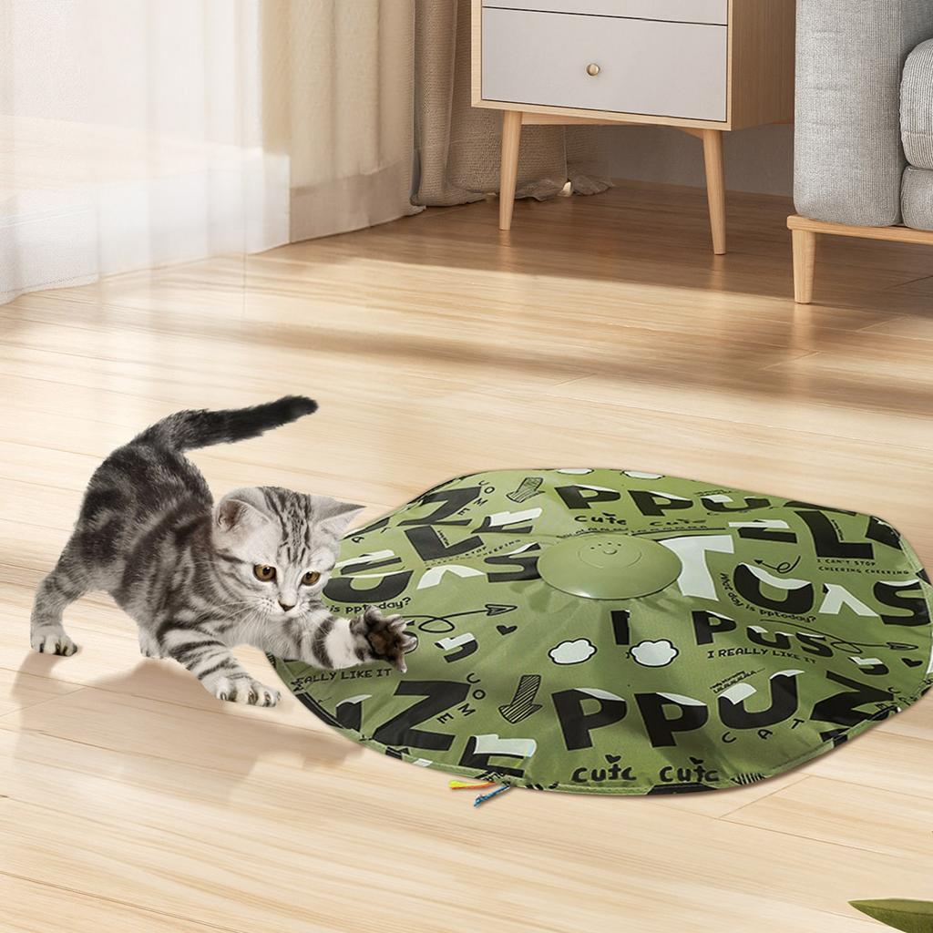 Интерактивные игрушки для кошек, живущих в помещении, электрическая вращающаяся игрушка-перо для кошек 2 в 1 с 3 режимами, умные игрушки для кошек, активируемые движением, игрушка для кошек.