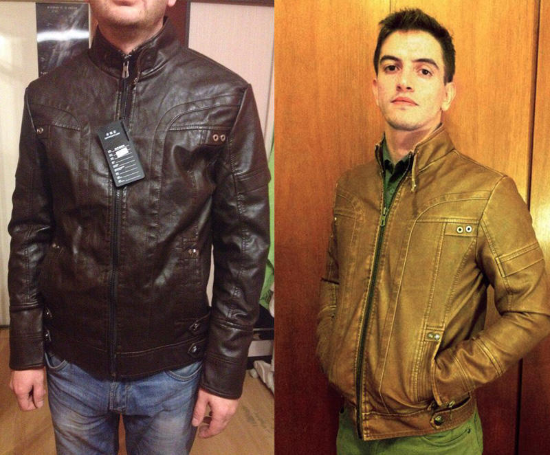 Winter Brand Leather Jacket Men Slim Collar Jaqueta Couro Bomber Jacket Faux Leather Fur Coat