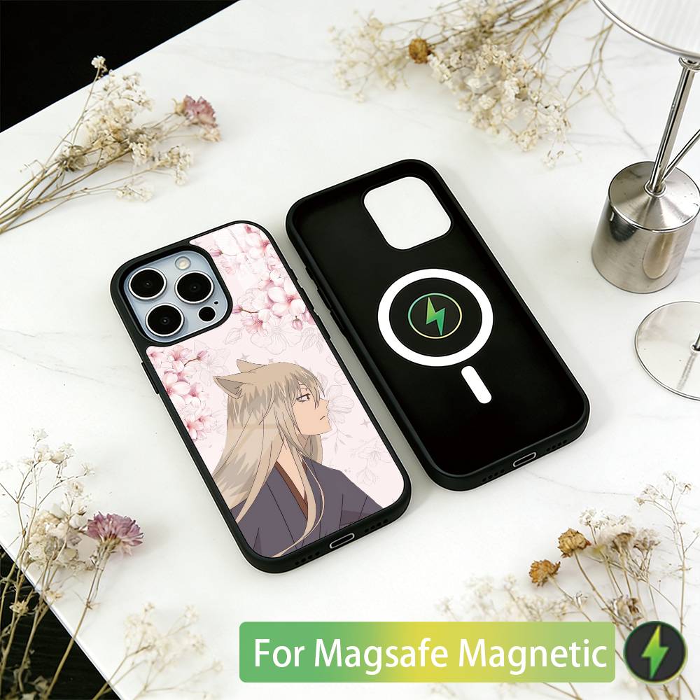 Kamisama Kiss Томоэ x Нанами Чехол для телефона Для iPhone 17, 16, 15, 14, 13, 12, 11 Plus, Pro Магнитный с Magsafe Беспроводная зарядка