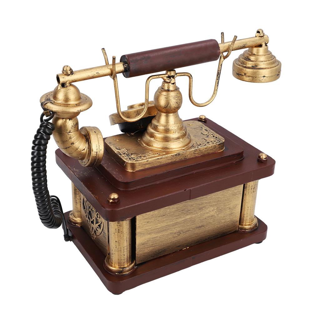 Винтажная модель телефона Многоцелевое Инновационное Ретро Украшение для Кафе Магазина Бара Оформление Витрины