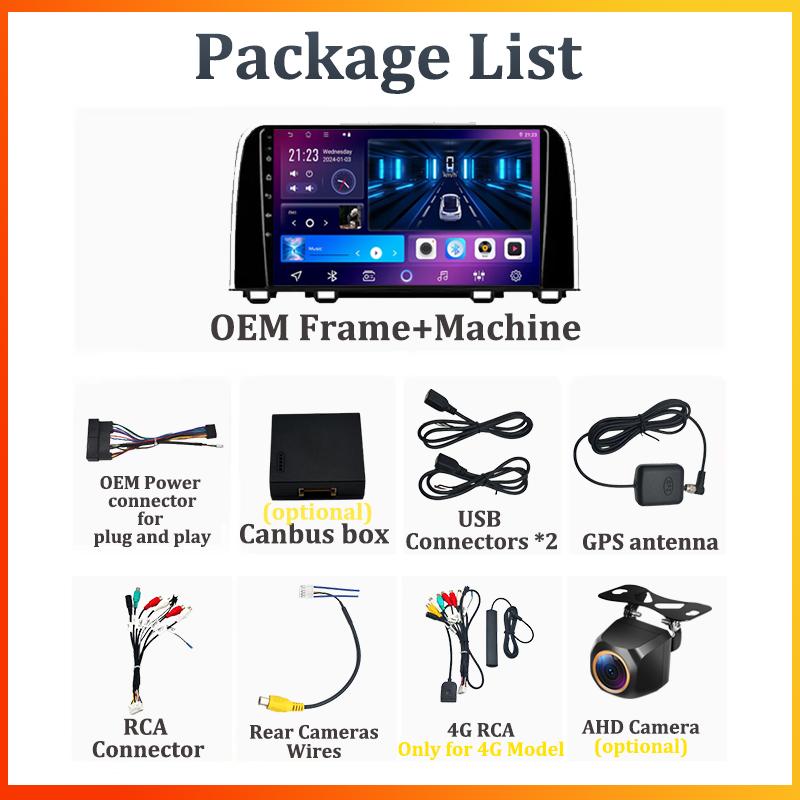 Автомобильный мультимедийный плеер для Honda CRV CR-V 5 RT RW 2016-2018 Автомобильный радио-плеер Стерео Головное устройство Беспроводной Android Auto GPS 5G Wi-Fi