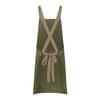 Urban-Look Cross Strap And Pocket Bib Apron