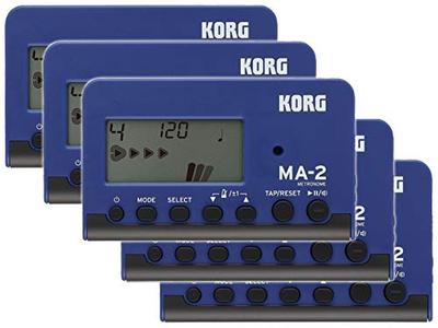 KORG Metronome Blue Black Set of 5 [Оптовая покупка] - MA-2 и MA-2-BLBK