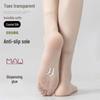Ultra-Thin Transparent Silicone Anti-Slip Crystal Pantyhose Mid-Tube Socks