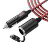 Outtag Cigarette Lighter Socket Extension Cable, 3.5M, /24V, Car Power Cord, Car Cigar Adapter,