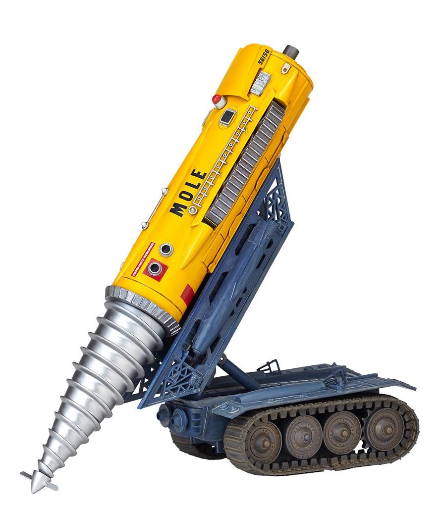 Kaiyodo Revoltech Thunderbird Jet Mole 180mm Painted Movable Figure [Early Model] Approx. ABS&PVC RR-002