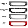 YOUTOOCAR Защитная крышка USB-порта для зарядки, совместимая с Kia K4 2025-2026, Аксессуары (Углеродное волокно)