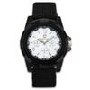 Men  Quartz Watch Nylon Watches Canvas Strap Casual Sports Wristwatch