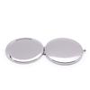 Folding Cosmetic Mirror Small Portable Mini Mirror Round Makeup Magnifying Mirror Female