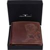 Men Casual, Formal, Trendy Genuine Leather RFID Wallet - Regular Size (6 Card Slots)
