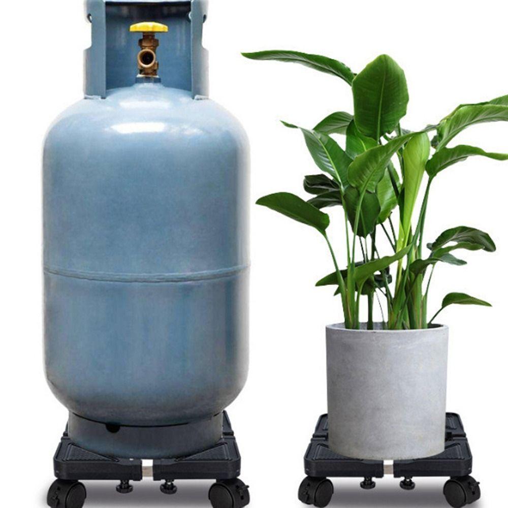 Подставка-опора Подвижное основание 4 колеса-ролика Основание для холодильника Вентилируемое регулируемое основание Прачечная