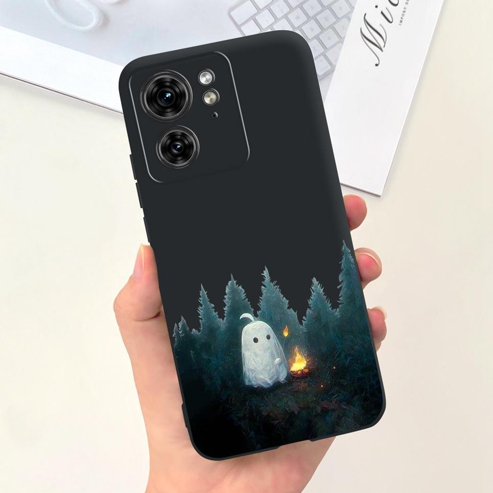 For Motorola Edge 40 Case Cute Panda Luxury Stylish Painting TPU Soft Phone Cover for Motorola Edge 40 Neo Bumper Silicone Coque