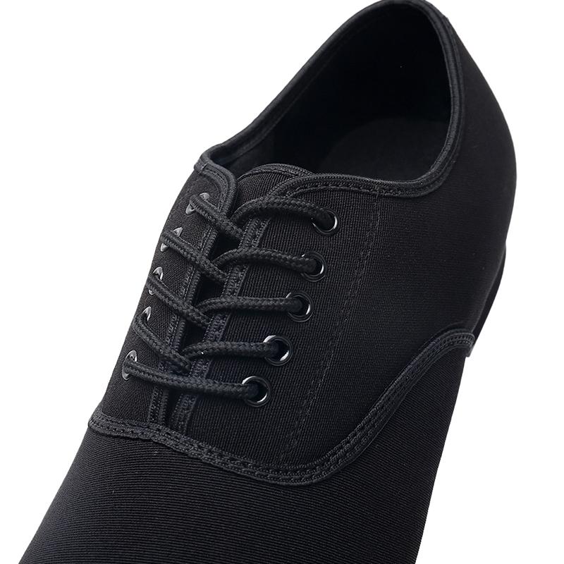 Oxford Cloth Men Modern Dance Shoes Soft Sole Tango Latin Ballroom Party Dance Shoes 2.5CM Heel