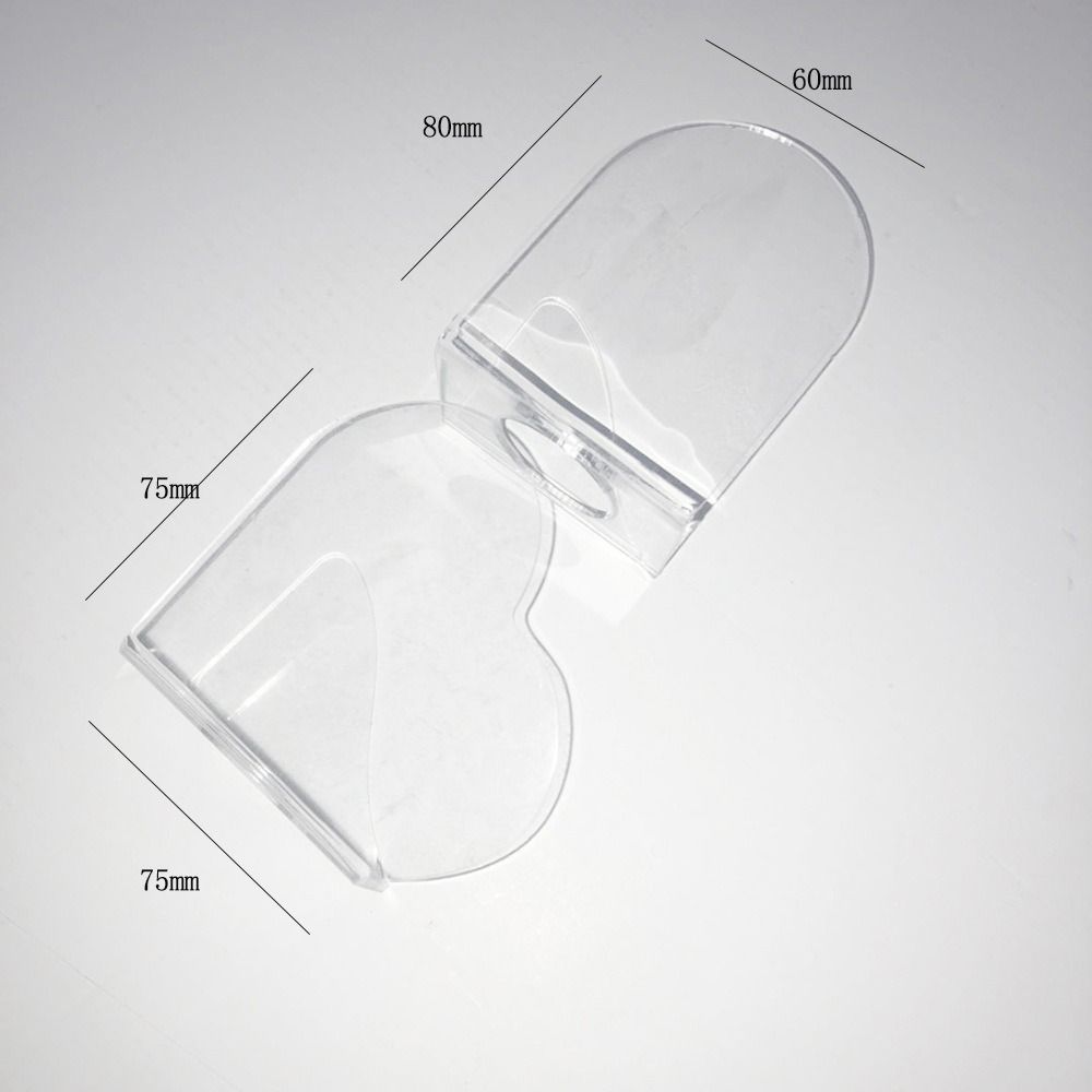 Прозрачная акриловая палитра Портативная палитра для смешивания тональных основ Многоцелевая палитра для красок Женщины