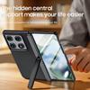 WEFOR Чехол для Motorola Razr Fold, Ударопрочный Тонкий Чехол с Защитой Шарнира, Скрытая Подставка, Встроенная Защитная Пленка для Экрана