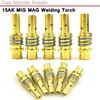 15AK Gas Nozzle Holder with Nozzle Spring For MIG/MAG Welding Torch Contact Tip