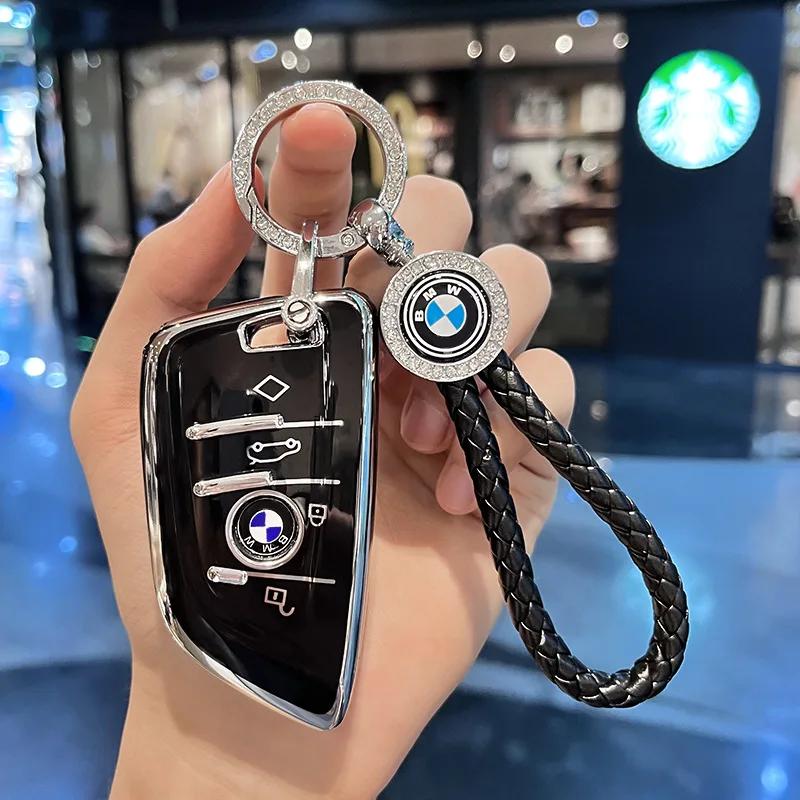 Горячий 2025 TPU Чехол-оболочка-защита для брелока автомобиля Для BMW 1 3 5 7 Серии X1 X3 X5 X6 F34 F10 F11 F20 F25 G30 M2 M3 M4 F15 F