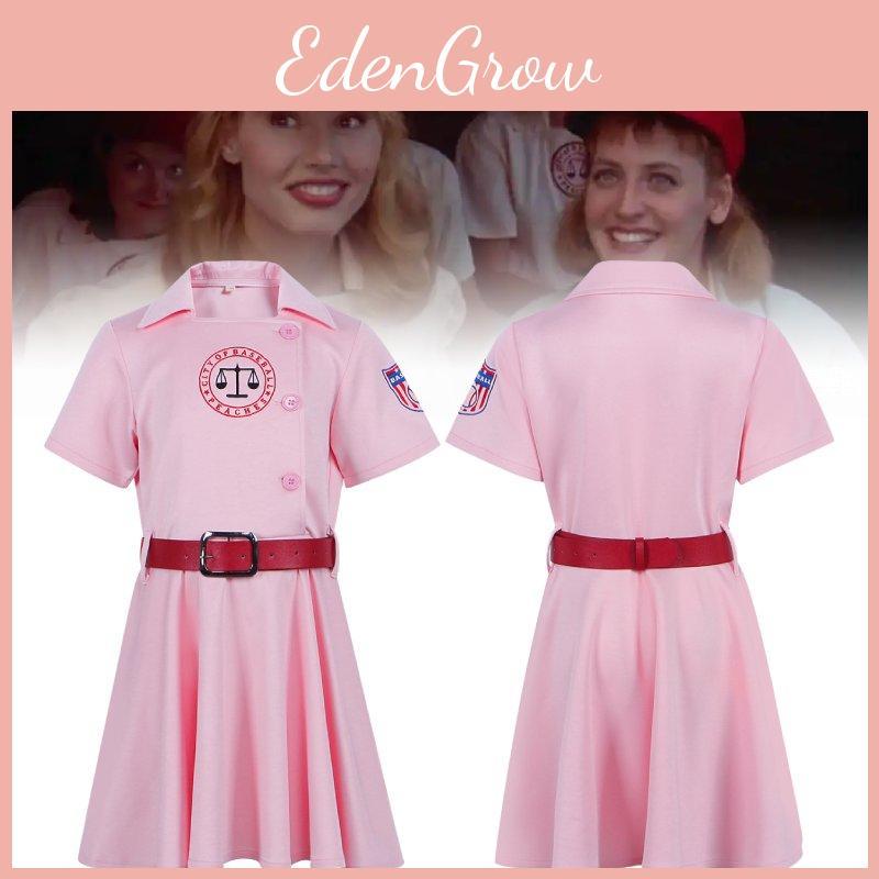 Стильный набор бейсбольной формы для девочек с дизайном Red Pink Alliance