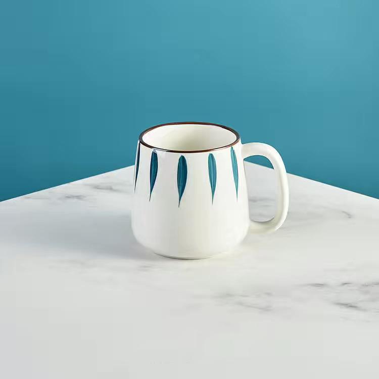 Simple Japanese Style Mug Ceramic Water Cup Coffee Cup Milk Cup Breakfast Cup