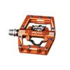 Funn Mamba S Binding Pedal Single Side SPD Compatible Mountain Bike Pedals Single Side Flat Pedals Suitable for Mountain BMX Gravel Bicycle Pedals - -