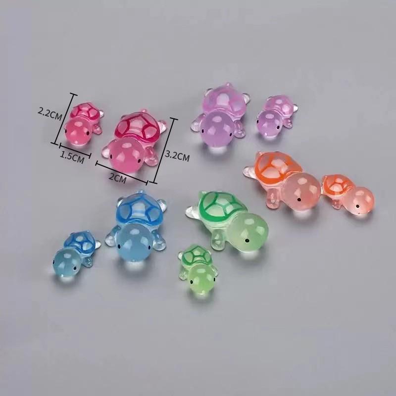 Светящиеся миниатюрные украшения в виде черепахи: Набор для подвесного декора на рабочий стол своими руками