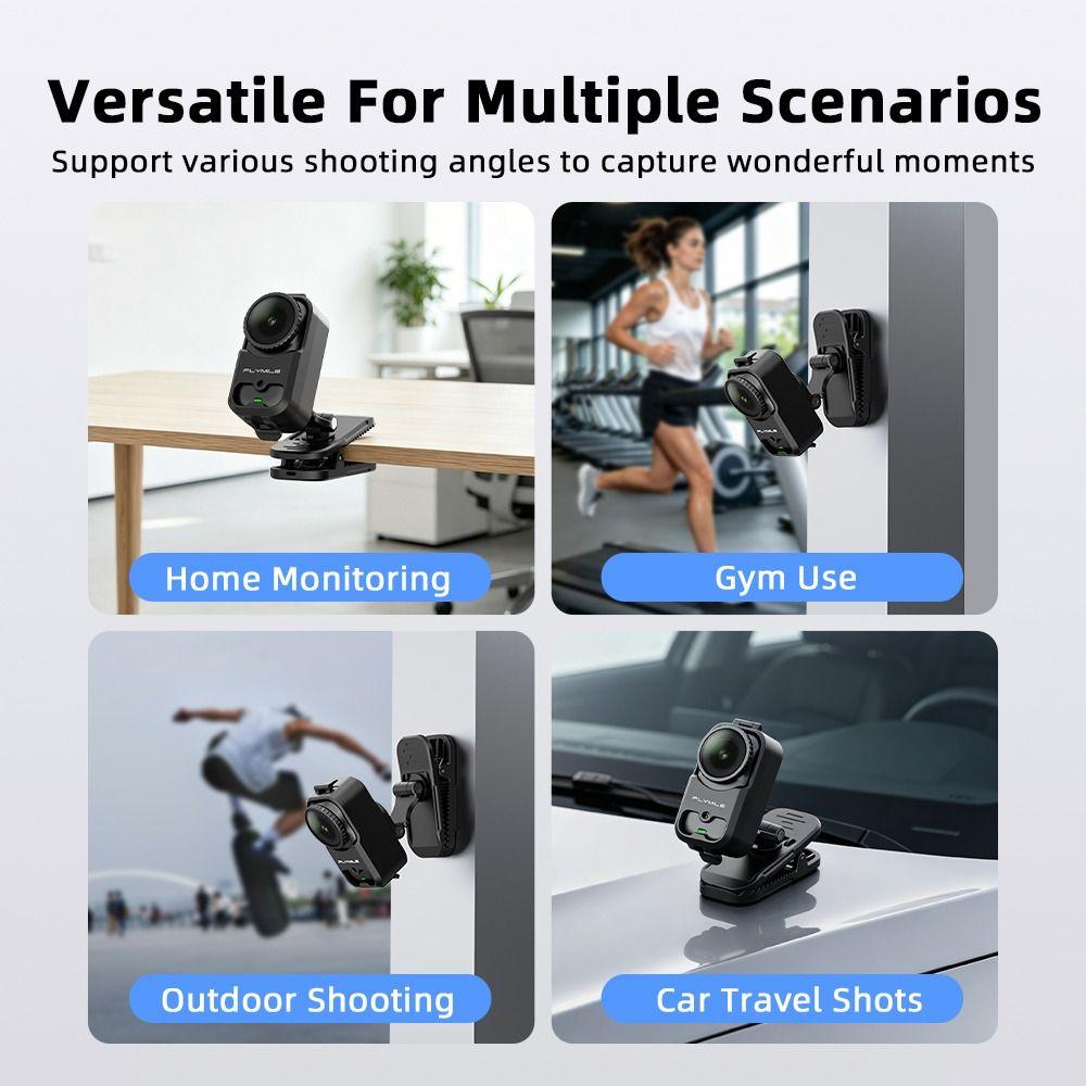 Quick-Release Mount Clip 360 Rotation Backpack Bracket for DJI Osmo Nano Carema Accessories