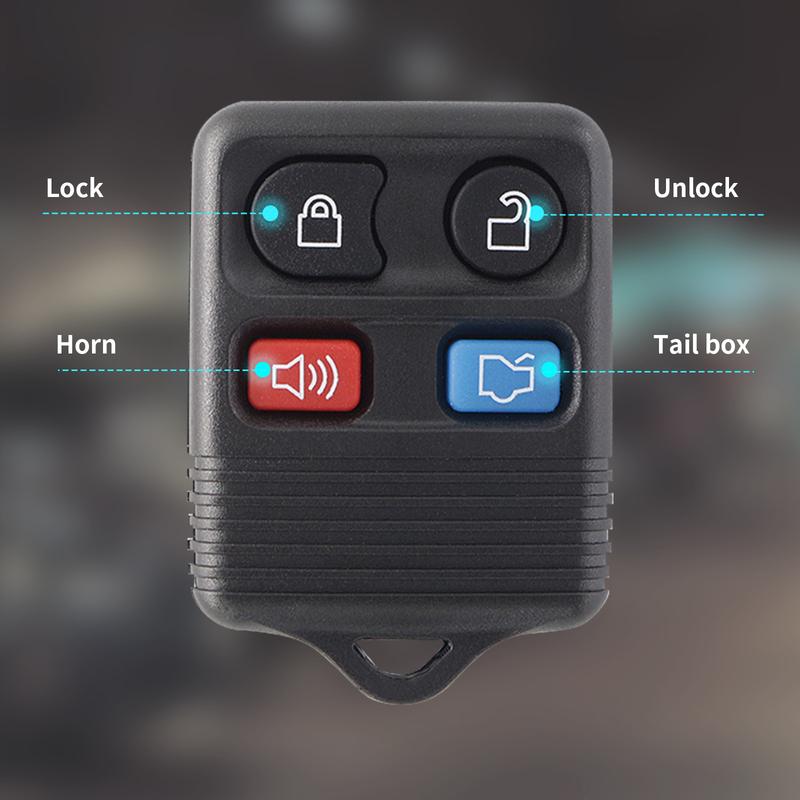 10pcs 4 Button Car Remote Key CWTWB1U331 with Circuit Board 315Mhz for Ford E-Series Ranger Expedition Lincoln LS Town 1998-2016