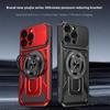 Металлический чехол-подставка с кольцом 360° с магнитной фиксацией для для IPhone 15 14 11 13 12 Pro Max Plus Для беспроводной зарядки Magsafe Бронированный противоударный чехол