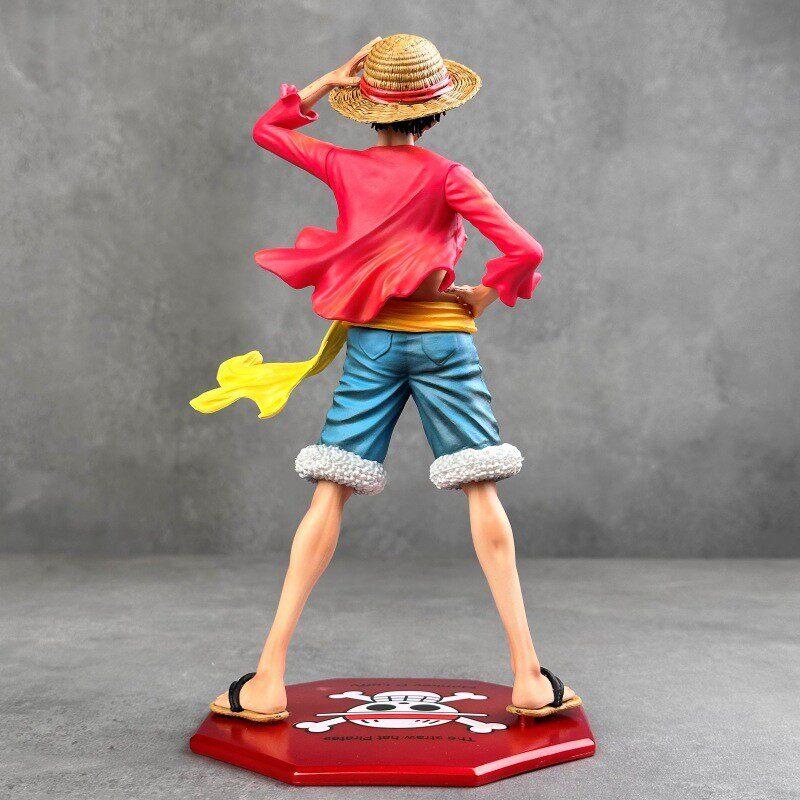 The Anime Table Of The Pirate King Straw Hat Troupe Set Up A Box To Place Pieces Lufei Hand Operated Figure Animation