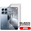 3pcs Full Cover Screen Protector Tempered Glass for Xiaomi 14T / 14T Pro Clear Protective Film
