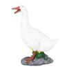 Duck Figurine Decoration Simulation Waterproof Resin Animal Sculpture Ornament for Garden Lawn L