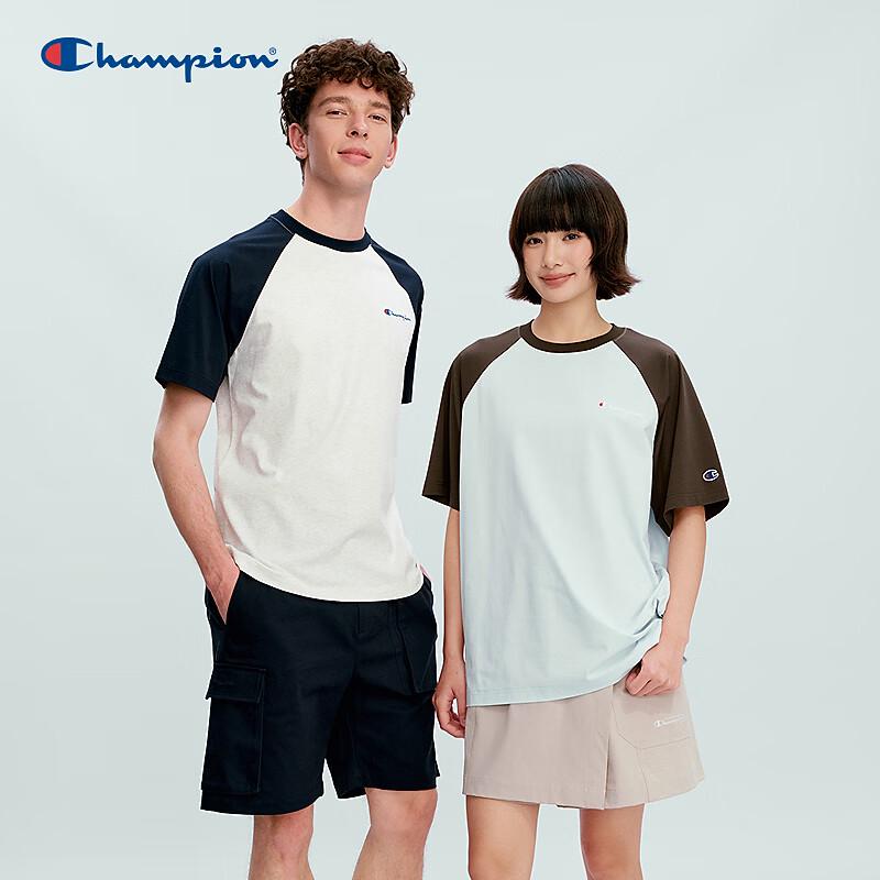 Champion Unisex Raglan Sleeve Colorblock T-Shirt