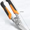 Professional Industrial Scissors: JRF Stainless Steel Scissors, Tin Scissors for Cutting Metal Sheets and PVC Pipes