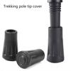 Rubber Antiskid Walking Stick Crutch Cane Bottom Pads Protector Pole 12mm X39mm Cane Tip Trekki D1S1