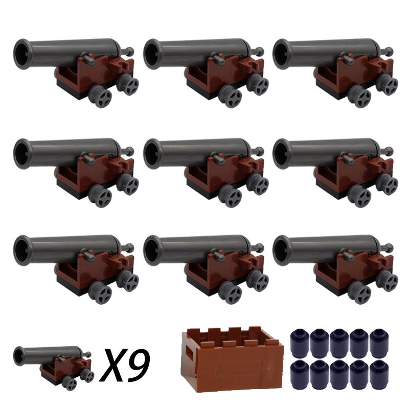 Военный MOC Здание часового Строительный блок Солдат Мешок с песком Забор Снаряд для пушки Колючая проволока Стойка для оружия Тренировочная площадка Сторожевая башня Игрушка K018