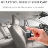 KN318 Автомобильный Bluetooth-совместимый аудиоприемник громкой связи, двойной выход AUX USB стереоадаптер