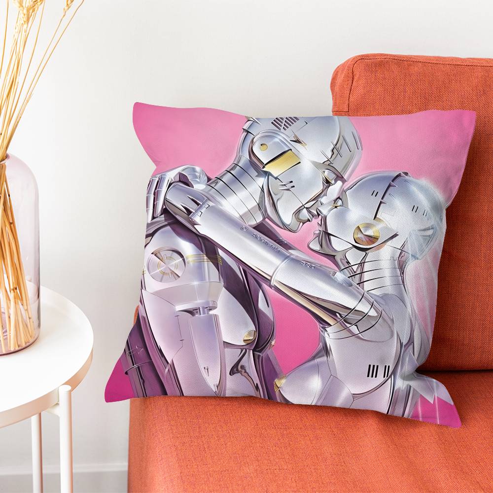 SSorayamas Art HHajime Pillow Case Plush Fabric Soft Pillowcase Double Sided Print Cushion Cover Household Gifts