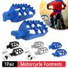 1 пара широких толстых педалей для ног, металлические педали для мотоцикла, алюминиевая подставка для ног для Yamaha PW50 PW80 для Honda XR50R CRF50
