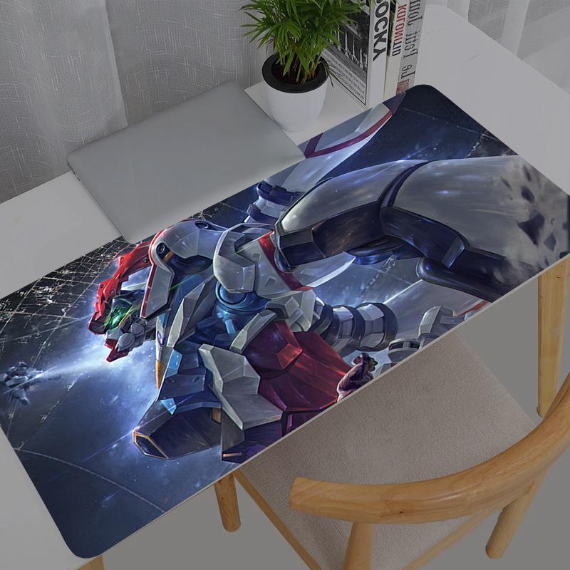 Коврик для мыши Мобильный доспех Gundam Игра x Резина Мини-ПК Клавиатура Ноутбук Компьютер Скорость Настольный коврик Игровые аксессуары Коврик для мыши