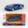 Масштаб 1/36 Ford GT, литая под давлением модель автомобиля, игрушечный автомобиль с откатным механизмом и открытыми дверями для детей, коллекция подарков для мальчиков и девочек